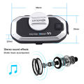 Easy Rider Vimoto V8  Motorcycle Helmet Headset Intercom Bluetooth-compatible Multi-Functional Interphone. 