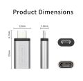 USB Type C to USB Type B Converter Adapter for Smartphone and Microphone Devices. 