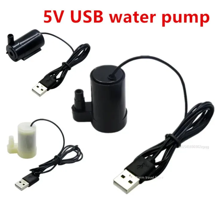 USB%205V%20Water%20Pump%20Low%20Voltage%20Micro%20Mini%20Submersible%20Pump%20Ultra%20Quiet%20Usb%20Hydroponic%20Vegetable%20Planting%20Craft%20Fountain%20aquarium%20-%20Image%202