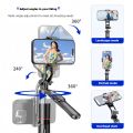 WIFIT F16 Selfie Stick with Adjustable Tripod, 360° Shooting, Detachable Phone Holder, Bluetooth,1.7m Telescopic,Android/iOS.