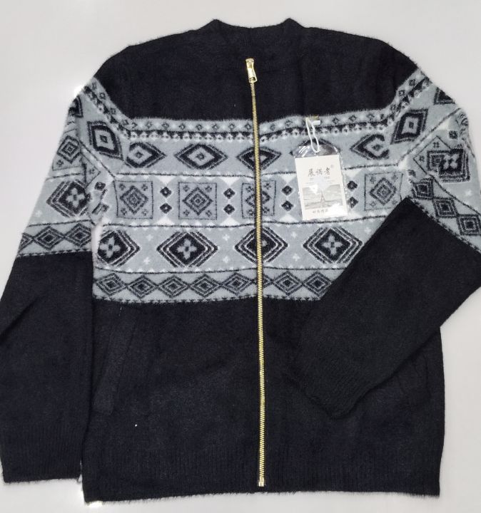 Gents whool zip jarsi