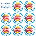 8 counts Golf Ball Marker Poker Chips ,Great Golf Accessories for Men Golfers Dad Boyfriend Husband Birthday Fathers Day. 