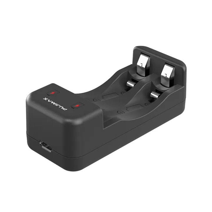 PUJIMAX%20Battery%20Charger%202%20Slot%20Intelligent%20Fast%20Charge%20With%20Indicator%20For%201.2V%20NiMH%20NiCd%20AAA/AA%20Rechargeable%20Micro%20Jack%20-%20Image%204