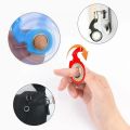 Fidget Keychain Spinner Ring Anti-Stress Portable Stress Relief Toy for Focus, Anxiety Ideal for Adults and Teens. 