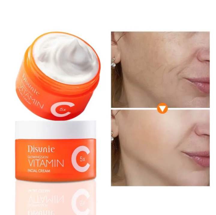 Disunie%205x%20Vitamin%20C%20Face%20Cream%20Concentrated%20Essence%20Cream%20Collagen%20Deep%20Hydration%20Skin%20Care%2050gm%20-%20Image%203