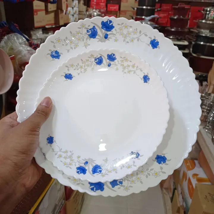 20-piece%20dinner%20set%20made%20of%20white%20opal%20glassware%20featuring%20a%20blue%20floral%20print%20pattern.%20-%20Image%203