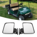 Club Car Side View Mirror Convex Rearview Mirrors Easy Installation Fit for Yamaha. 