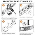 For Amazfit T-REX 3 Smart Watch Strap Metal Stainless Steel Adjustable Band Bracelet Luxurious Belt For Huami Amazfit t rex 3. 