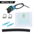 WLR - E85 Compatible Racing High Performance internal 450LPH Fuel Pump For Nissan Skyline Subaru WRX F90000267 & Install Kit. 