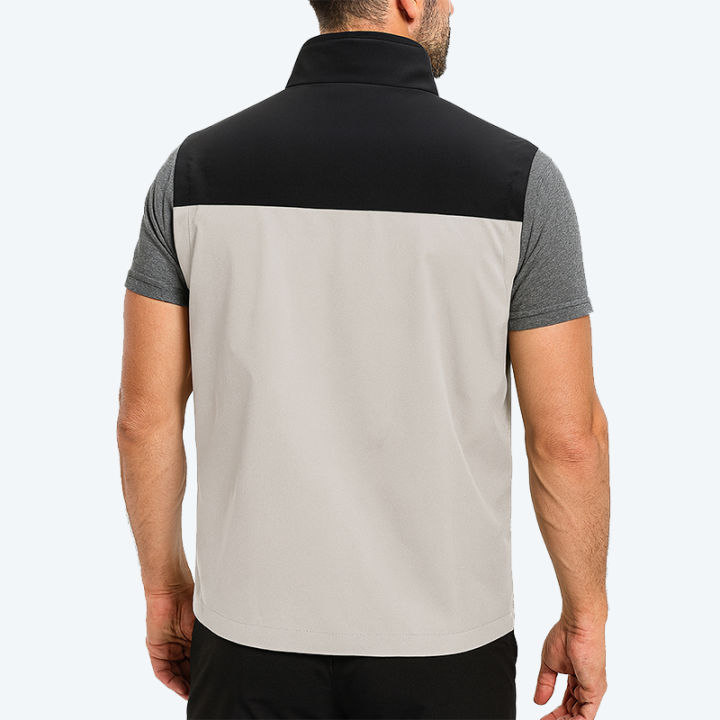 Men's%20Lightweight%20Softshell%20Vest%20with%20Zipper%20Pockets%20Windproof%20Sleeveless%20Jacket%20for%20Hiking%20Golf%20Outdoor%20Outwear%20Windbreaker%20-%20Image%203