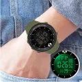 SYNOKE Watch Outdoor Sports Multifunctional Waterproof Shock Resistant Large Screen Display Luminous LED Digital Watch For Men. 