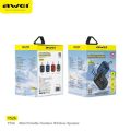 AWEI Y526 Mini Portable Outdoor Bluetooth Speaker. 