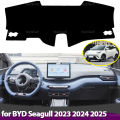 Car Dashboard Cover Protective Pad Dash Board Sunshade Carpet Anti-UV Dashmat For BYD Seagull 2023 2024 2025 LHD RHD.