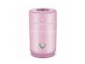Chigo Portable USB Mini Air Humidifier - 220ml Capacity - Purify and Decorate Your Office or Home - Includes LED Night Light - Ideal for Relaxation and Personal Well-being(purple). 