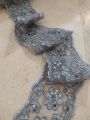 Gray fancy lace for clothes 1.2. 