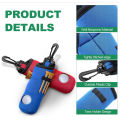 Golf Tee Holder Golf Ball Carry Bag Neoprene Golf Ball Pouch Golf Ball Holder Keychain Belt Clip Portable Golf Accessories.