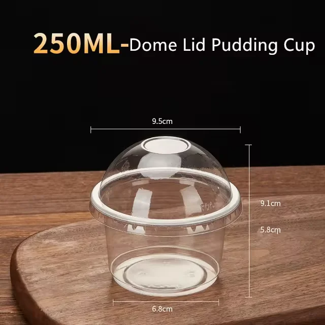 50/100Pcs%20250ML%20Disposable%20Salad%20Cup%20Transparent%20Plastic%20Dessert%20Cups%20Bowls%20Container%20with%20Dome/Flat%20Lids%20for%20Ice%20Cream%20Cupcake%20-%20Image%207