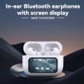 A9 PRO WIRELESS AIRPODS WITH DISPLAY SCREEN & ANC | HIGH QUALITY WIRELESS AIRPODS PRO WITH TOUCH SCREEN. 