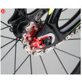 Bicycle Chain Adjuster Aluminum Alloy CNC Bike Chain Tension Bolt Screw DIY Modification Lightweight for Single Speed Bicycle. 