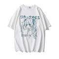 Women Clothing Women's T Shirt Y2k Japanese Harajuku Graphic Kawaii T Shirts Anime Print Oversized T Shirt Plus Size. 