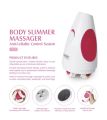 3D Roller Vibration Electric Massager | Facial Firming & Full Body Massage Beauty Device | Portable Face, Neck & Body Roller Massager. 