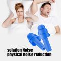 25/1Pair Ear Plugs Sleeping Noise Cancelling Reusable Silicone Sound Block Earplugs Summer Waterproof Swimming Ear Plug With Box. 