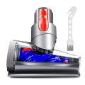 Mini Motorized Brush Head for Dyson V7 V8 V10 V11 V15 Vacuum Cleaner, Pet Hair Cleaning Tool, for Carpeted Stairs,Couch Cushions. 