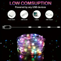USB LED Strip Decorative Light for Car And Christmas Halloween New Year Outdoor Festive Atmosphere Celebration.