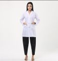 Female Medical Apron with Cotton Fabric | Female Doctor Apron | Lab White Apron/Female Student Medical Apron | Cotton Apron. 