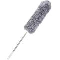 2.5m Long Handle Room Cleaning Dust Brush Detachable Feather Dusters Clean Duster Box Window Grey Hand Sustainable Stretchable. 
