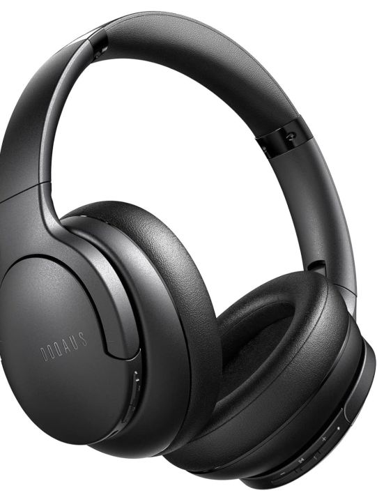 DOQAUS LIFE 4 Bluetooth Headphones Over Ear, Bluetooth 5.3 Wireless Headphones, 52H Playtime, 3 EQ Modes, HiFi Stereo He