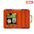 SAMOLLA Double-Sided Compact Tackle Box - Streamline Fishing with Durable, Versatile Organizer for Lures, Hooks, Baits. 