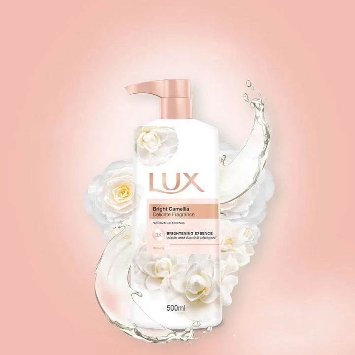 International%20Thailand%20product%20Lux%20Bright%20Camellia%20Delicate%20Fragrance%20Brightening%20Essence%20Body%20wash%20For%20used%20male/female%20500%20Ml%20-%20Image%202