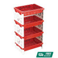 RFL Best Buy Crown Fence Rack (Red+White)-TEL.