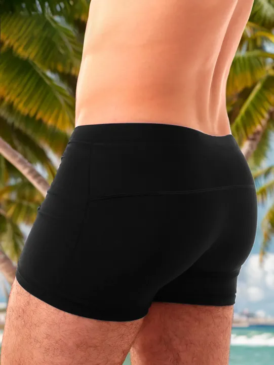 Swimming%20Trunks%20with%20Fashionable%20Prints%20Men's%20Slim%20Fit%20Swim%20Shorts%20Gym%20Beach%20Pool%20Party%20Essentials%20Quick%20Dry%20Stretchy%20Fabric%20-%20Image%202