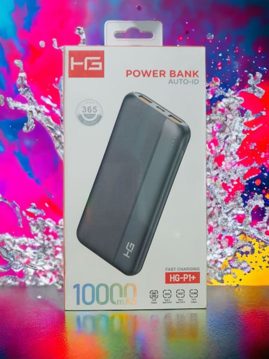 HG 10000mAh FAST CHARGING POWER BANK WITH WARRANTY