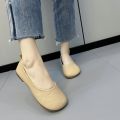2024 Spring Autumn Women Slip-on Patent Leather Loafers Lady Casual Round Toe Cute Flats Nurse Shoes Sneaker Fashion Ballet Shoe. 