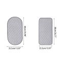Baby Diaper Mat Waterproof Reusable Bamboo Liner Changing Pat Mattress for Newborn Infant Girls Boys Newborn Portable. 