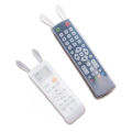 Silicone TV Remote Control Cover Rabbit Air Condition Control Protection Pouch Waterproof Fluorescence Dust Remote Control Cover(Small) rabbit remote control case, silicone air conditioner remote cover, tv remote silicone sleeve,.( No Color Choice). 