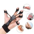 New Silicone Finger Trainer 5 Finger Wrist Stretcher Finger Strength Recovery Flexion and Extension Vein Trainer. 