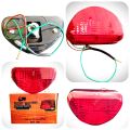 Bike Back Light CD 70, Motorcycle Back light, Motorbike Tail Black Light CD 70, China Bikes CD70 Heart Shape Back Light. 