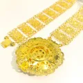 Thai luxury large belt for women can be paired with Siam Lanna style, gold belt, silver belt, various flower buckle with 39 inch diamonds, it must be included when attending the big festival.. 