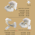 LED Star Fairy Lights Outdoor Chain Lights Garland Bulb String Lights Party Home Wedding Terrace Garden Christmas Decoration home decoration item. 