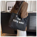 Large Capacity Versatile Canvas Tote Shoulder Bag. 