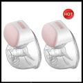 2/1pcs BB-P1 Wearable Breast Pump Hands Free Electric Portable Wearable Breast Pumps BPA-free Breastfeeding Milk Collector.