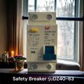 Safety Breaker Safety Breaker (Rcbo) Prevents Suction, Prevents Fire Leakage, Prevents Overload, Factory Direct Sales, Products Ready to Ship from Thailand.. 