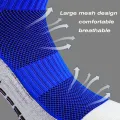 Football Socks Men Athletic Non Slip Soccer Socks Cushioned Breathable For Running Yoga Basketball Hiking Sports Grip Socks. 