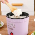 Pinfu_shop mini electric pot 1.2 liter rice cooker made shabu boiled Mama multi-purpose pot suitable for carrying. 