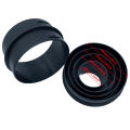 60mm/2.36inch Car Heater Duct Pipe Joiner Connector Heater Ducting Straight Joint Hose Tube Connector for Webasto Eberspacher. 