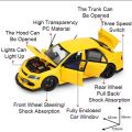 1:32 Mitsubishi Lancer Evolution Ninth Super Racing Metal Alloy Diecast Car Model Outdoor Collection with out stand  . 